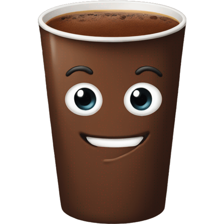 Chocolate coffe emoji