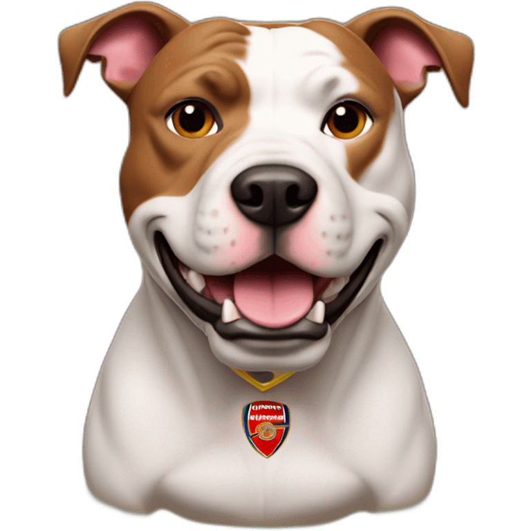 Arsenal football club pitbull emoji