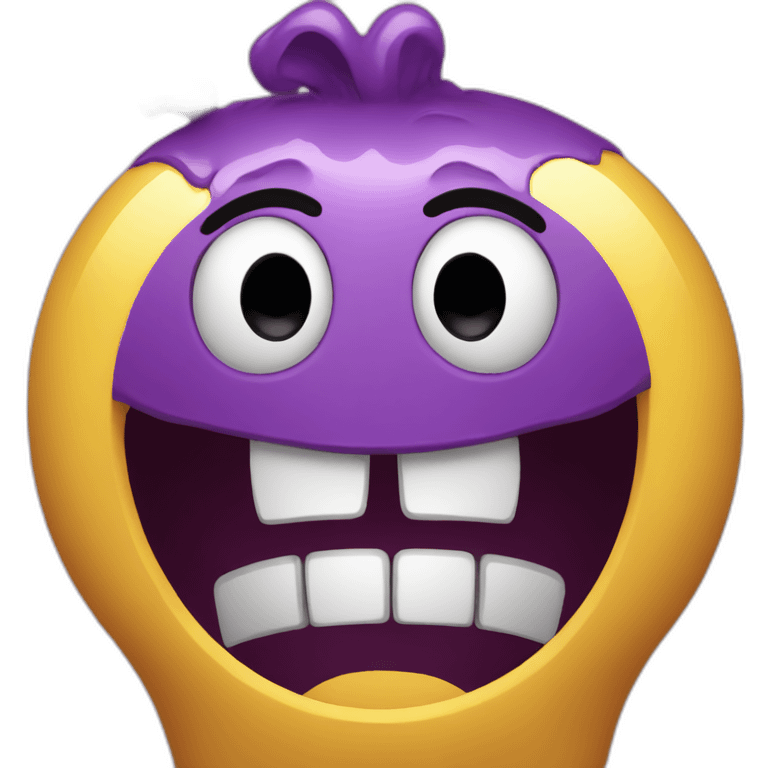 Grimace shake emoji