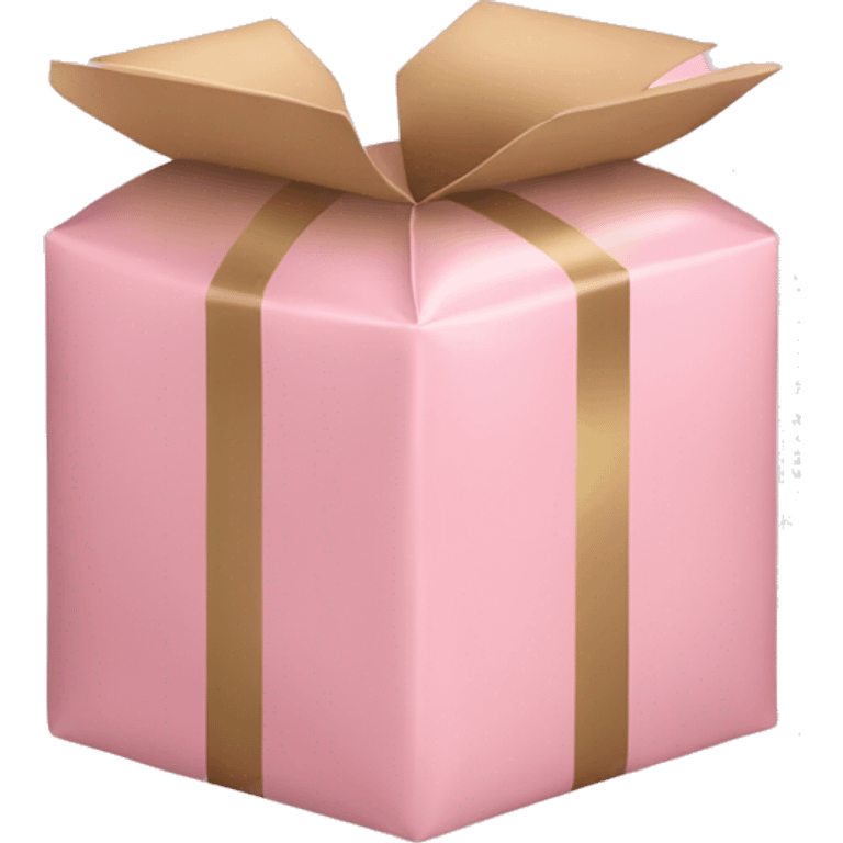 light pink package emoji