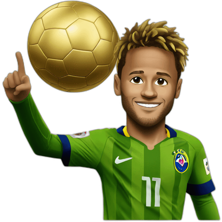 neymar ballon d'or emoji