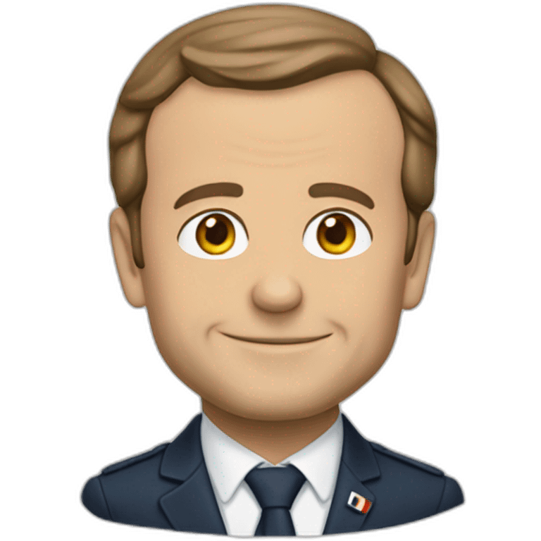 Macron à 75 ans emoji