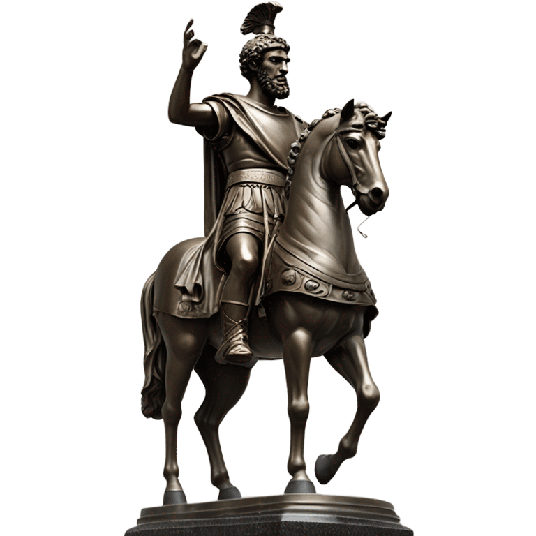 statue of Marcus Aurelius emoji