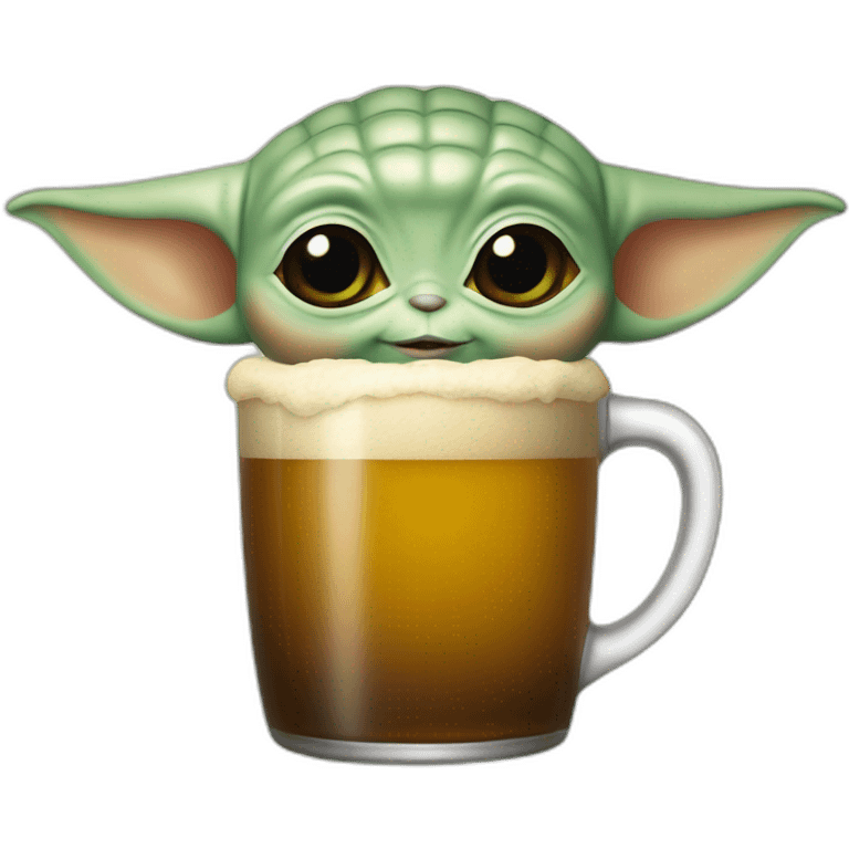 baby yoda beer emoji