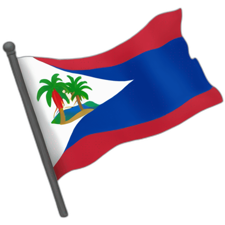 Drapeau Haïti emoji