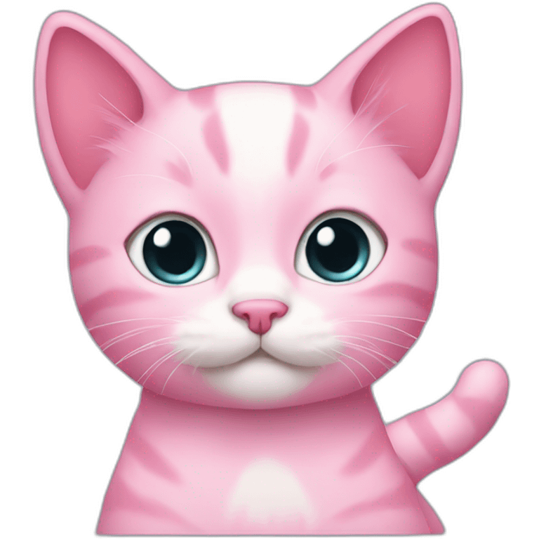 Pink Kitten emoji