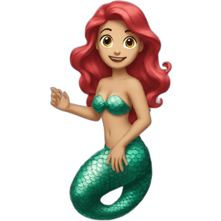 Ariel-mermaid emoji