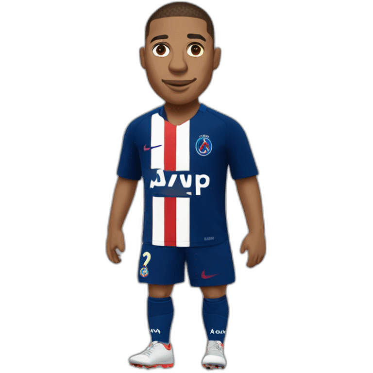 Mbappé sur robaldo emoji