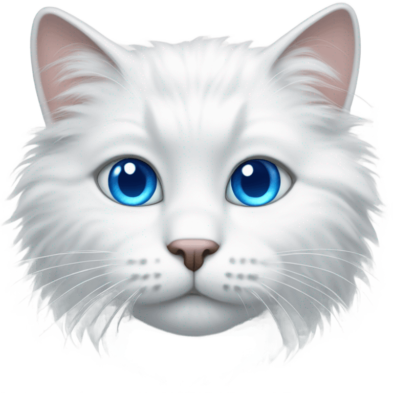 White cat  emoji