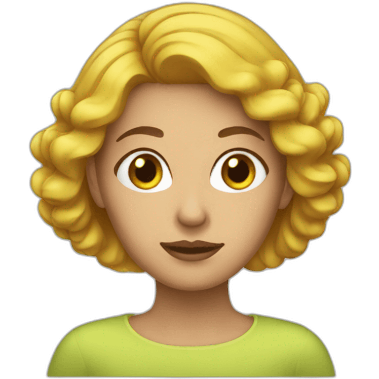 Woman-head-letucce emoji