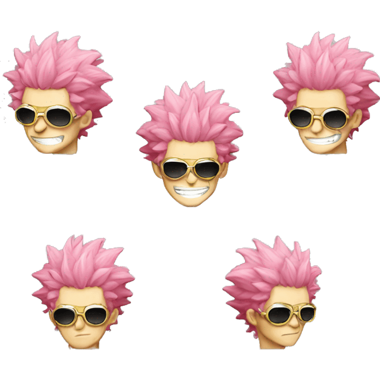 Doflamingo one piece  emoji