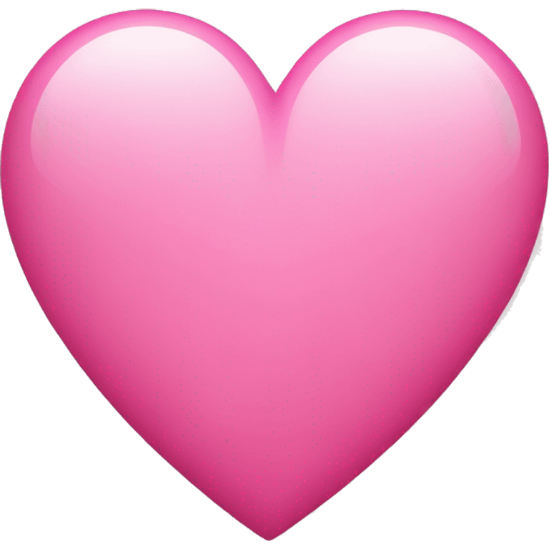 Heart pink  emoji