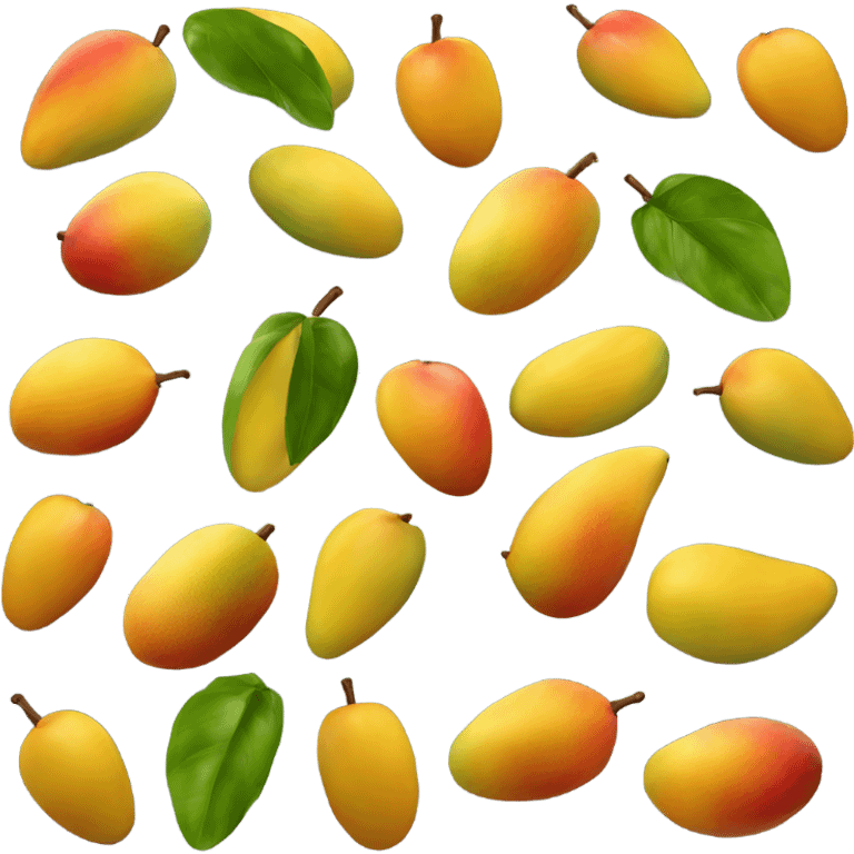 Mango twisted emoji