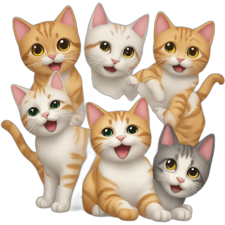 cat party  emoji