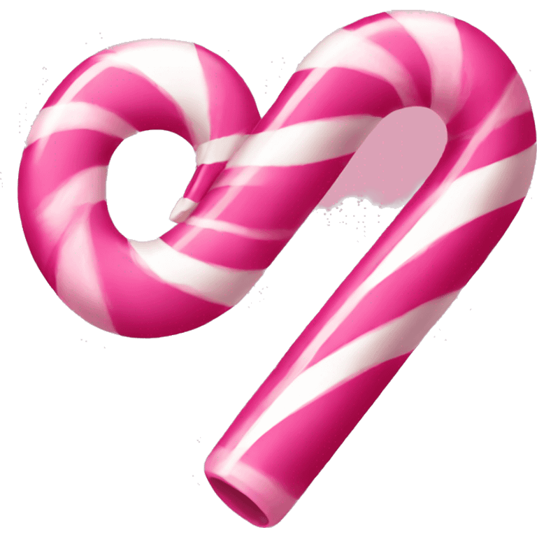 candy cane pink  emoji