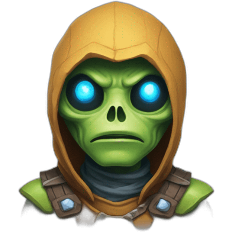 alien roguelike rpg style inspired by hearthstone emoji