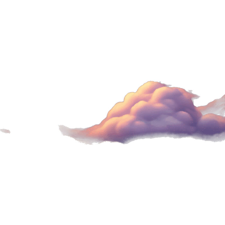 Clouds sunset emoji