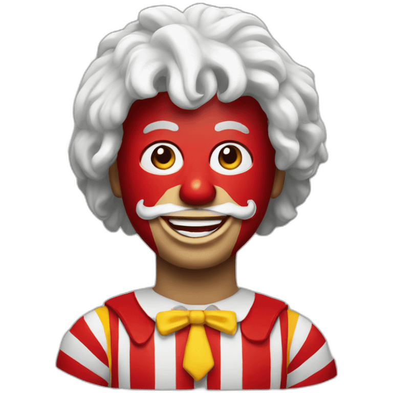 ronald mcdonald emoji