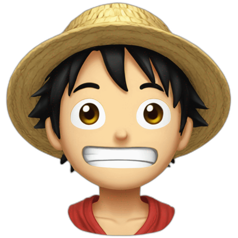 Luffy emoji