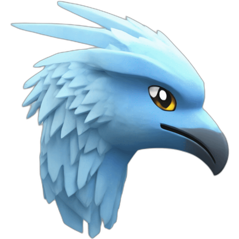 head  ice Articuno pokemon pixelmon Minecraft delegate emoji