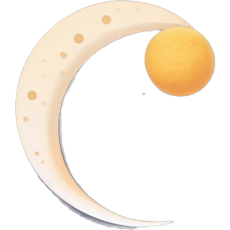 crescent emoji