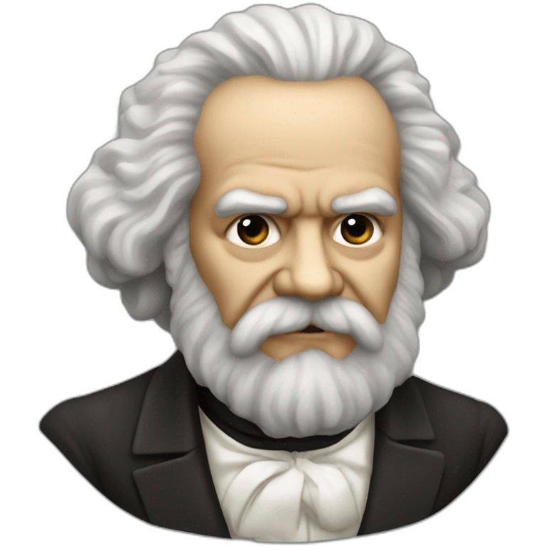 Karl Marx bug naturals emoji