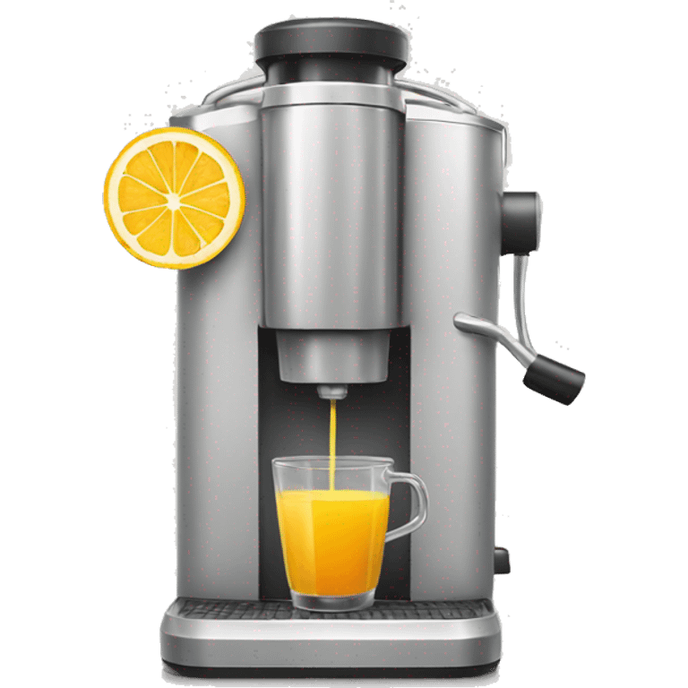 retro juice presser emoji