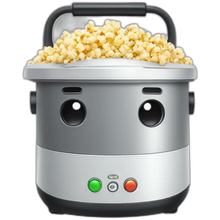 vacuum cleaner popcorn emoji