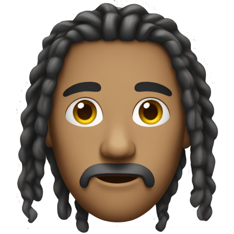 nonchalant dreadhead emoji