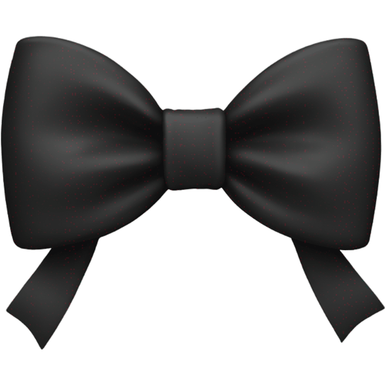 black bow emoji