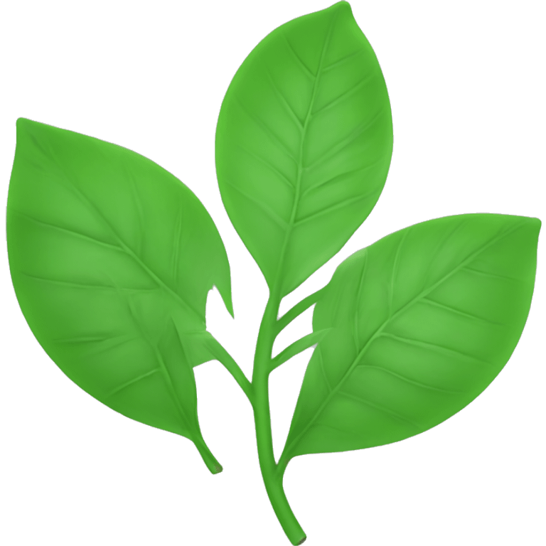 make a emoji for a clg club names "leaf" its about sustanibility in everything emoji