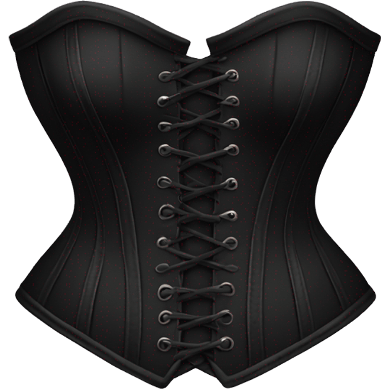 Black corset emoji