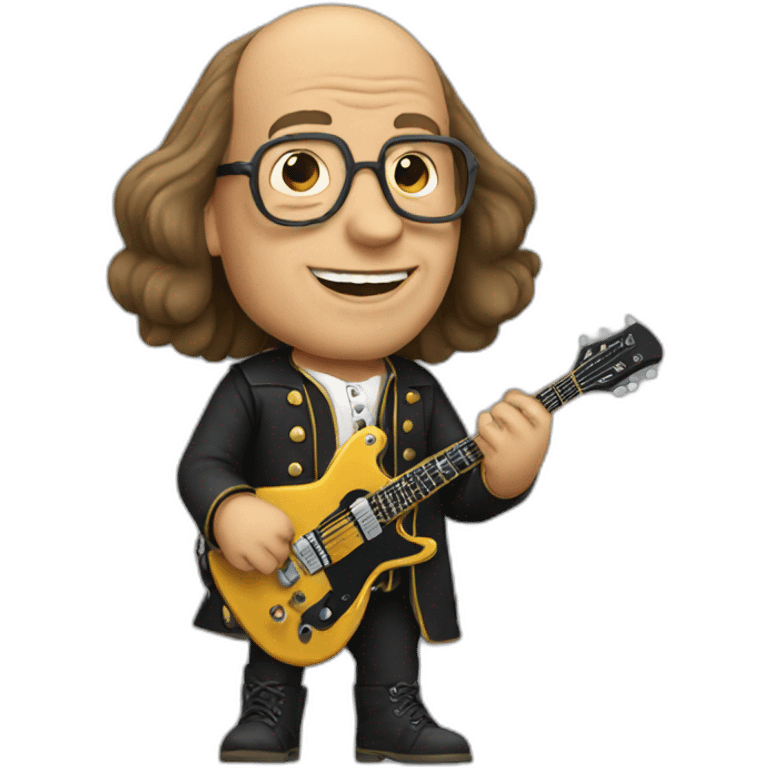 ben-Franklin-as-rockstar emoji