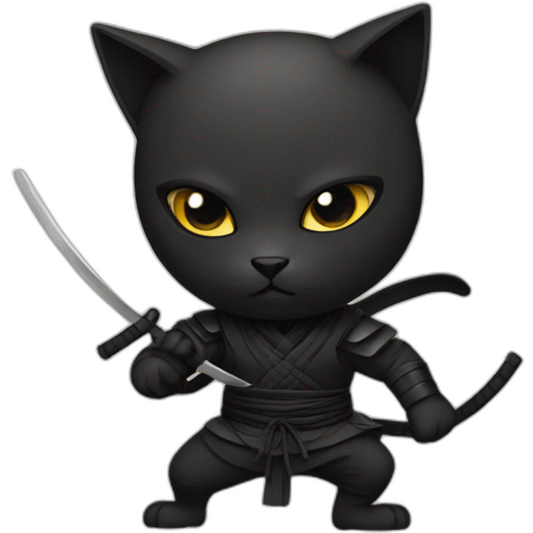 cat ninja emoji