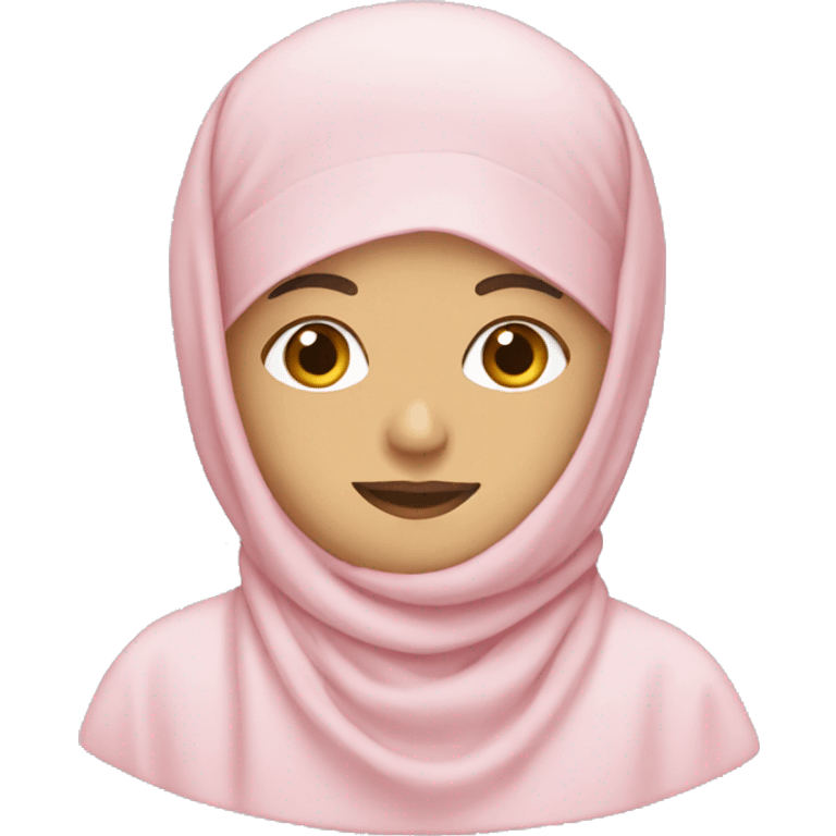 Light pink Islamic clothes  emoji