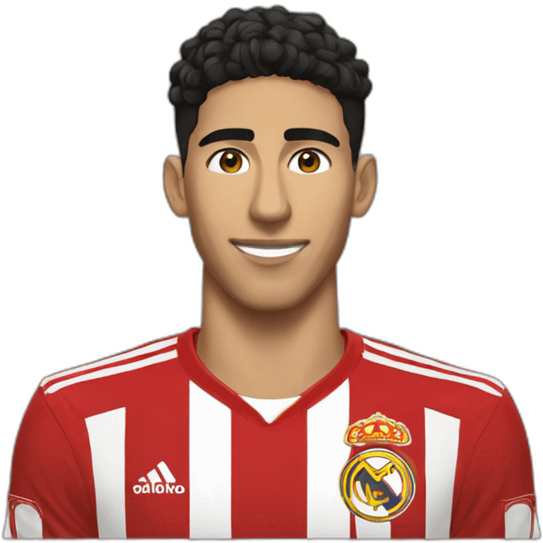 Achraf hakimi emoji