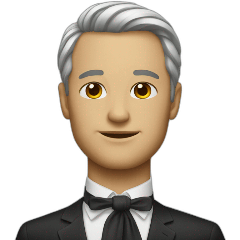 elegant man emoji