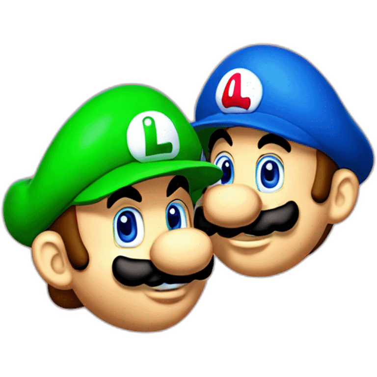 Mario and Luigi emoji