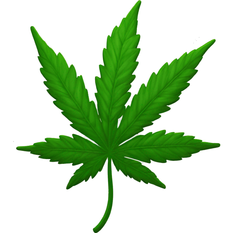 marijuana leaf emoji