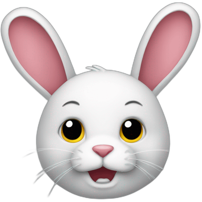 Killer rabbit emoji