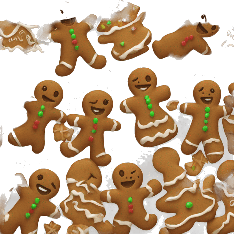 Gingerbread girl  emoji