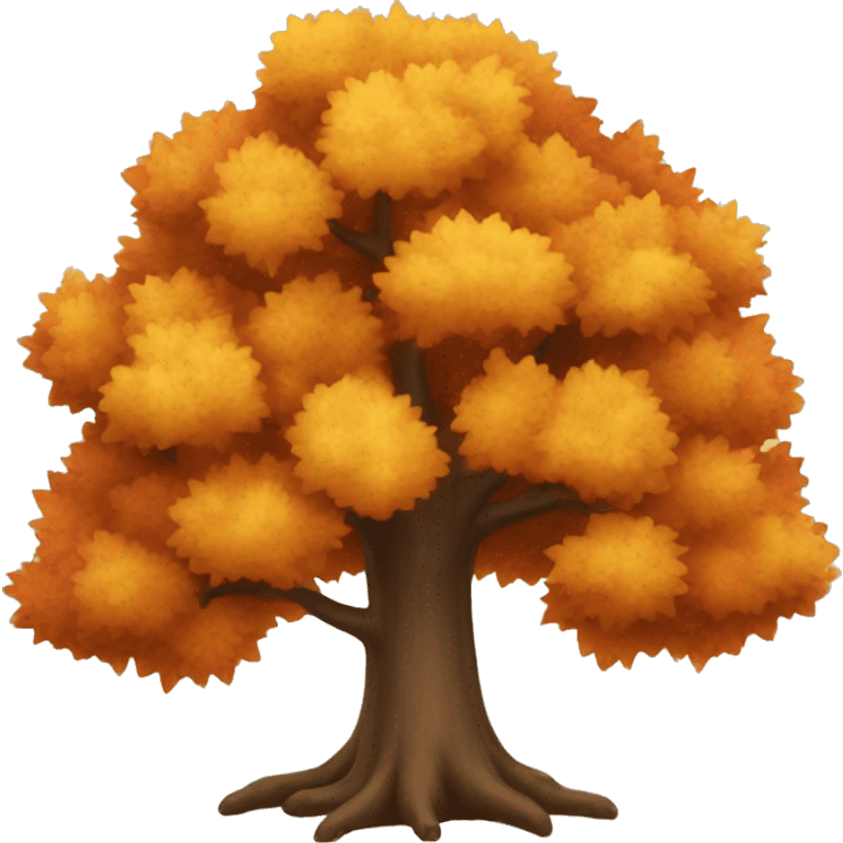 Autumn tree  emoji