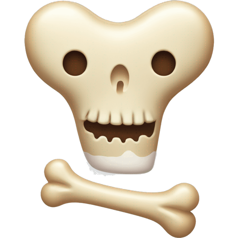 candy bone emoji