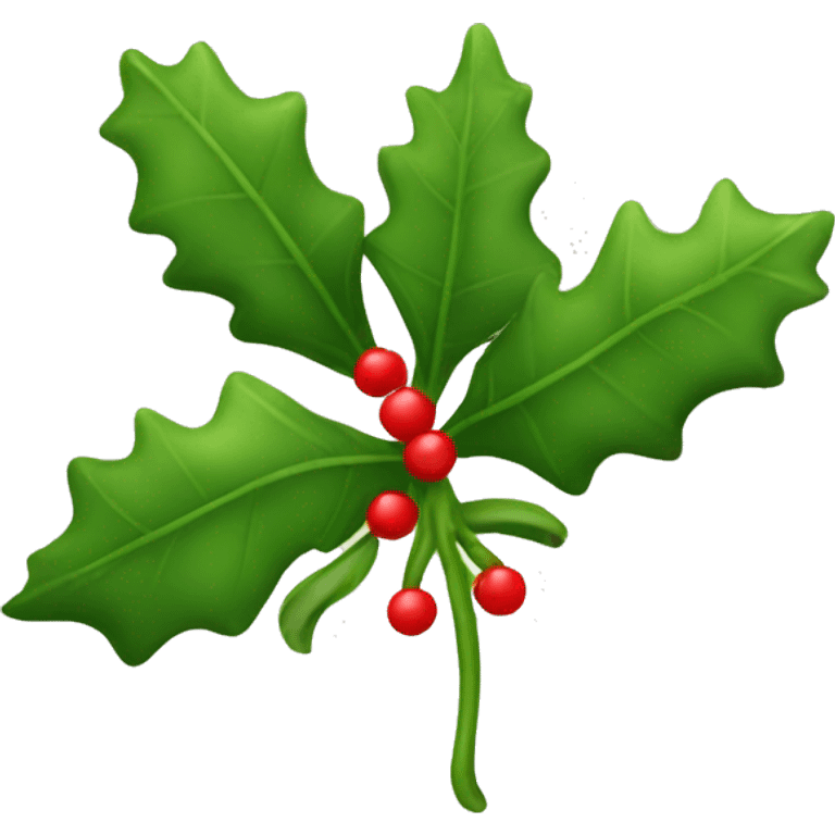 mistletoe emoji