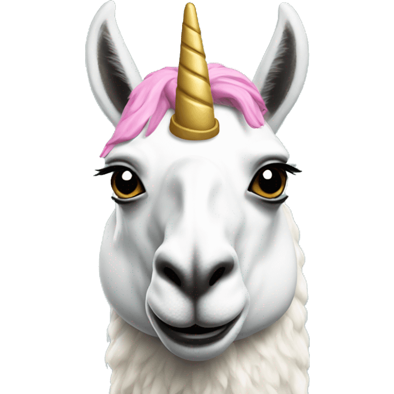 llama unicorn emoji