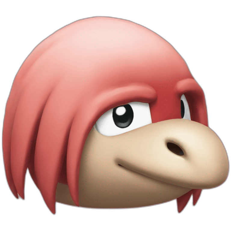 knuckles the echidna emoji