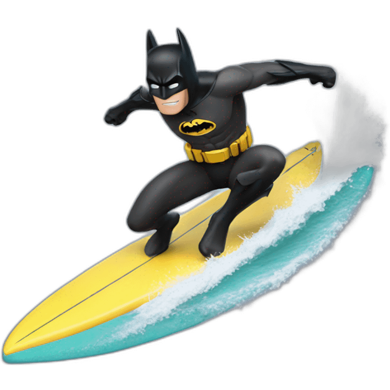 batman surfing🏄 emoji