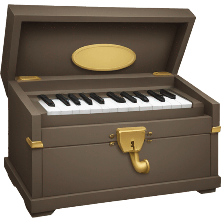 simple music box emoji