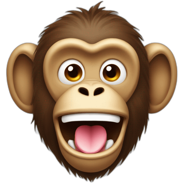 monkey sticking out its tongue emoji