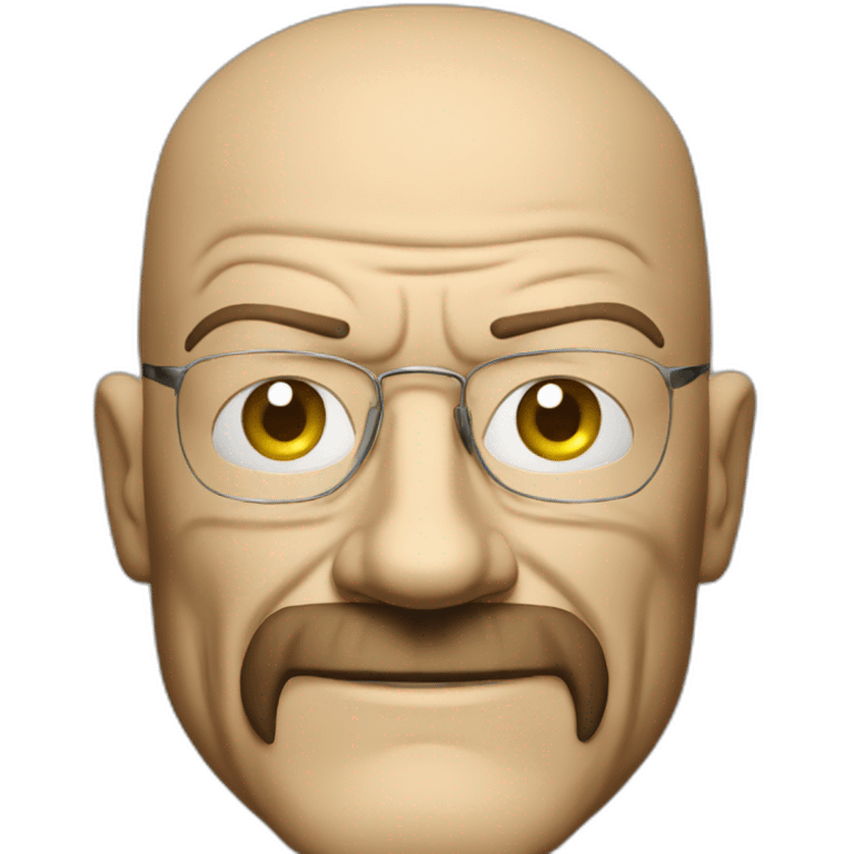 Walter white smiling emoji